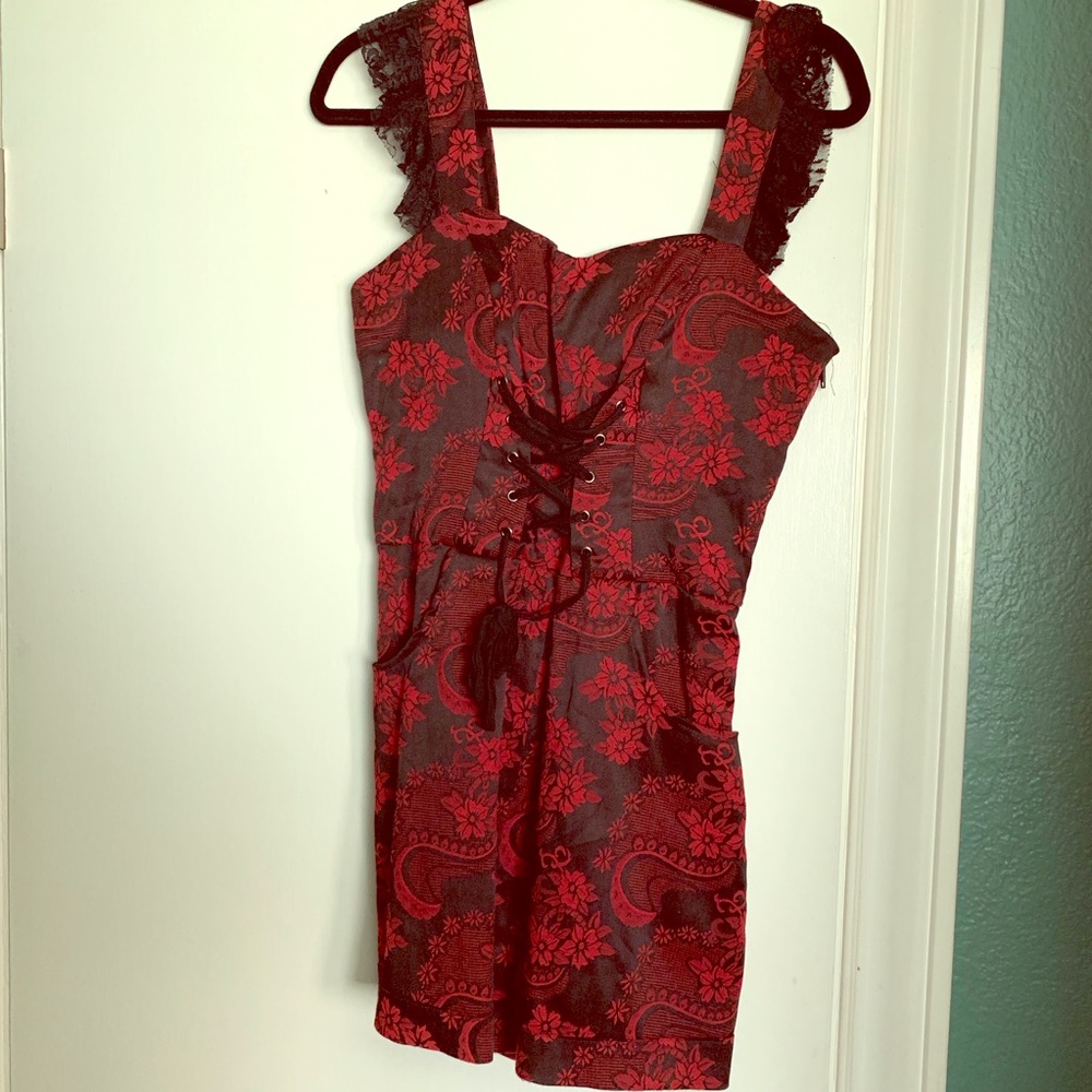 Hearts and Roses Romper